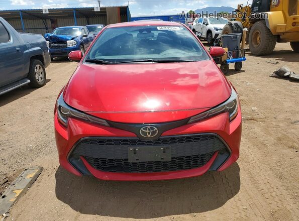 JTNB4MBE1M3132262 2021 TOYOTA COROLLA Red Vista frontal