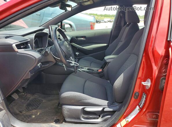 JTNB4MBE1M3132262 2021 TOYOTA COROLLA Red Vista interior delantera