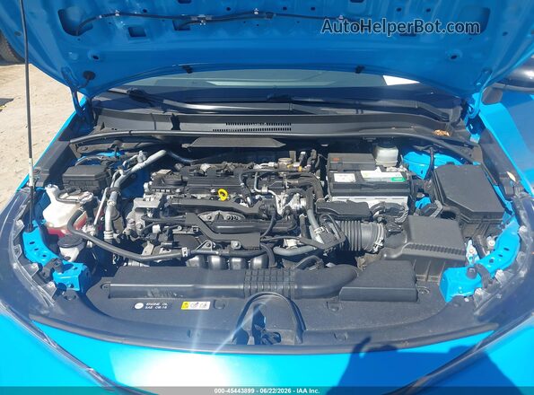 JTNB4MBEXM3120319 2021 TOYOTA COROLLA Blue Vista trasera