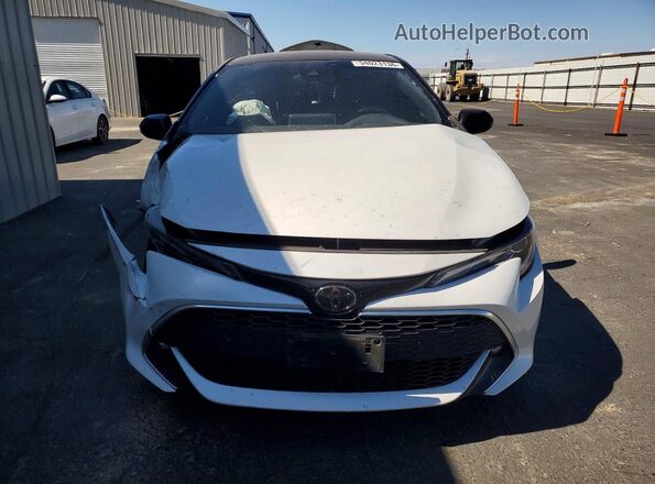 JTNC4MBE1M3136543 2021 TOYOTA COROLLA White Front view