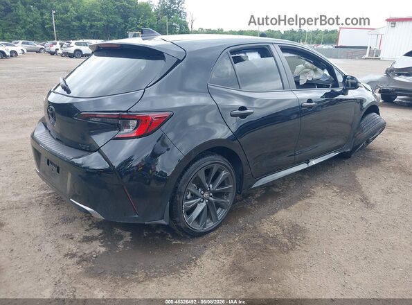 JTNC4MBE1S3253598 2025 TOYOTA COROLLA Black Задня права чверть