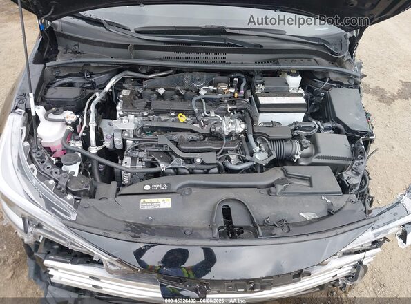 JTNC4MBE1S3253598 2025 TOYOTA COROLLA Black Вид ззаду