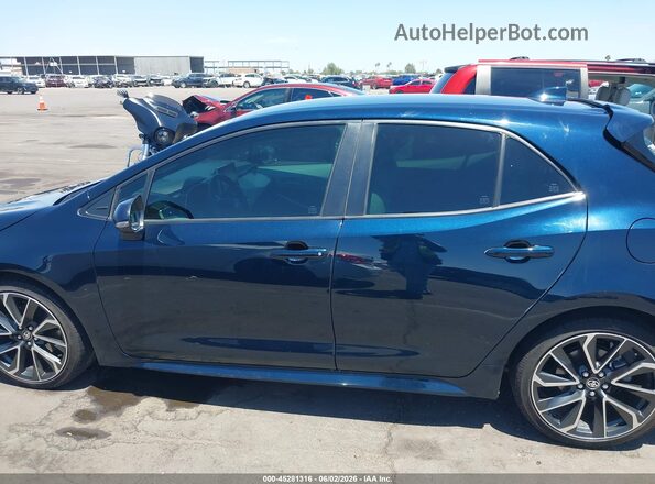 JTNC4MBE3N3173854 2022 TOYOTA COROLLA Blue Սալոնի 360 աստիճան տեսք