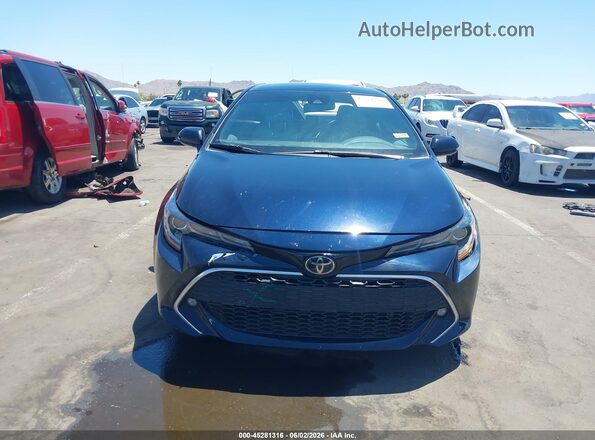 JTNC4MBE3N3173854 2022 TOYOTA COROLLA Blue Սարքավորումների վահանակի տեսք