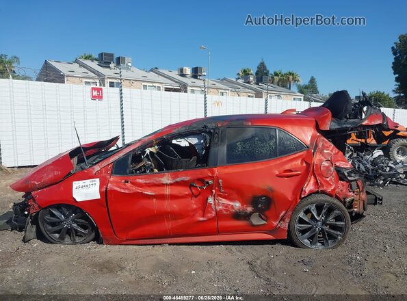 JTNC4MBE5P3195776 2023 TOYOTA COROLLA Orange Vista interior trasera