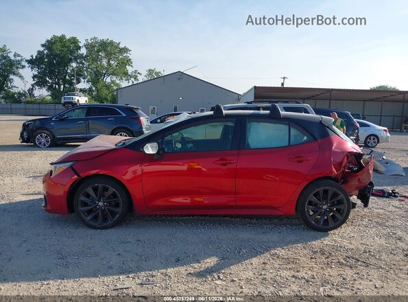JTNC4MBE6P3209233 2023 TOYOTA COROLLA Red 