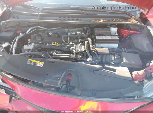 JTNC4MBE6P3209233 2023 TOYOTA COROLLA Red Rear view