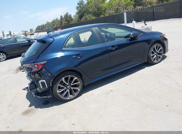 JTNC4MBE9M3119246 2021 TOYOTA COROLLA Dark Blue 