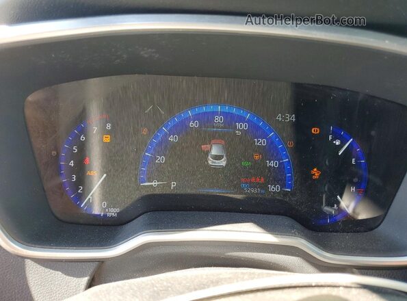 JTNC4MBEXM3121233 2021 TOYOTA COROLLA Black ხელსაწყოთა პანელის ხედი
