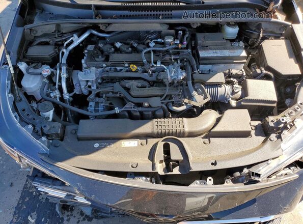 JTNC4MBEXM3121233 2021 TOYOTA COROLLA Black უკანა სალონის ხედი