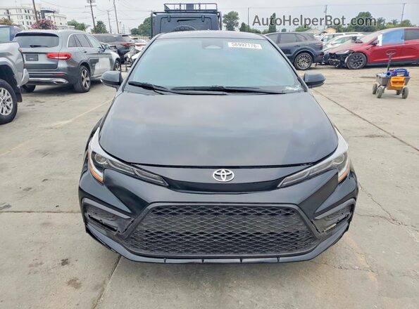 JTNC4MBEXP3196552 2023 TOYOTA COROLLA Black Դիմացի տեսք