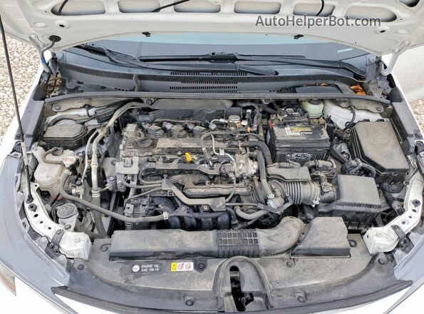 JTND4MBE0N3154599 2022 TOYOTA COROLLA White Սալոնի հետևի տեսք