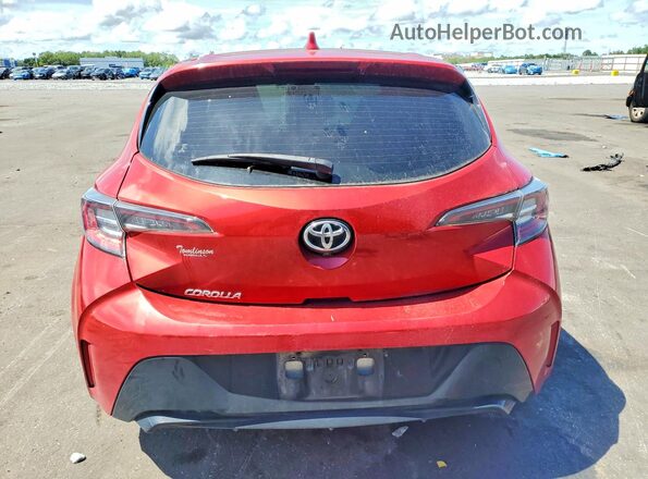 JTND4MBE1M3105622 2021 TOYOTA COROLLA Red 