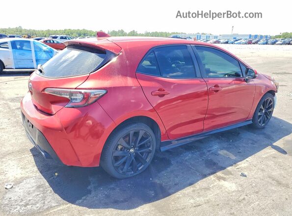 JTND4MBE1M3105622 2021 TOYOTA COROLLA Red 
