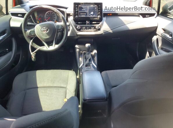 JTND4MBE1M3105622 2021 TOYOTA COROLLA Red 