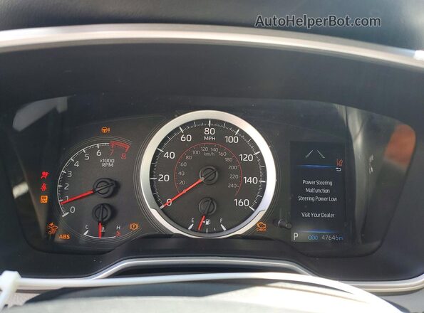 JTND4MBE3N3167153 2022 TOYOTA COROLLA Blue 
