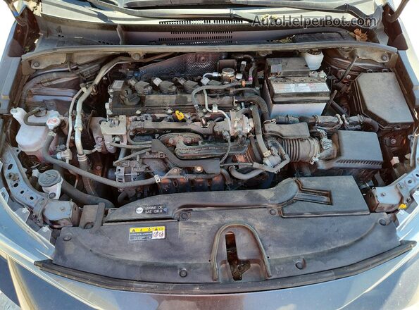JTND4MBE3P3207038 2023 TOYOTA COROLLA Серый Вид задней части салона