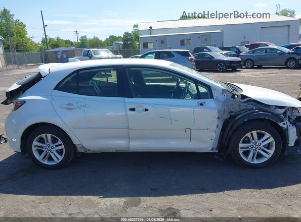 JTND4MBE4M3141319 2021 TOYOTA COROLLA White Вид задньої частини салону