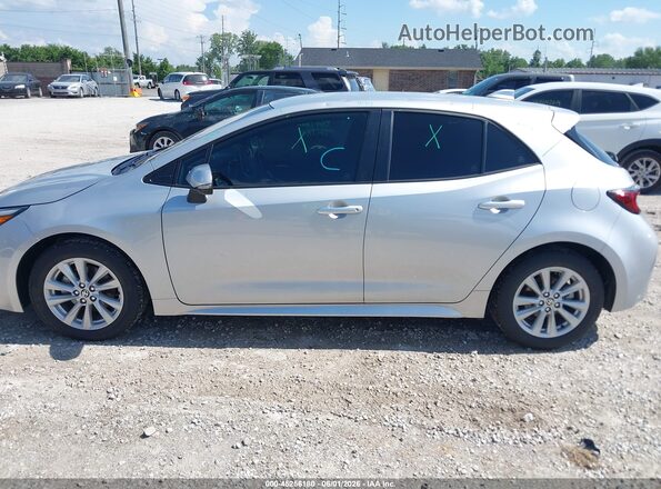 JTND4MBE4R3229553 2024 TOYOTA COROLLA Silver სალონის 360-გრადუსიანი ხედი