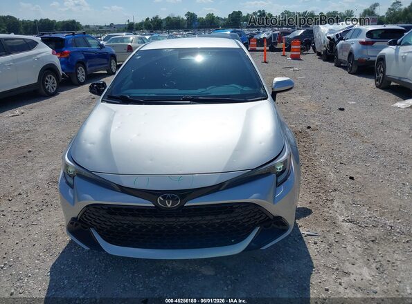 JTND4MBE4R3229553 2024 TOYOTA COROLLA Silver ხელსაწყოთა პანელის ხედი