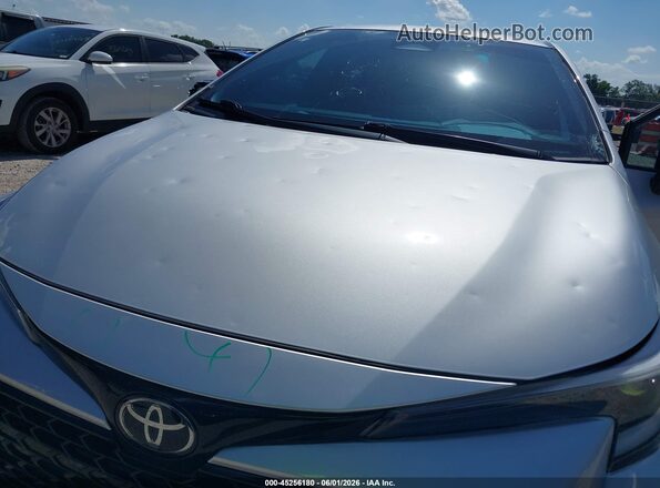JTND4MBE4R3229553 2024 TOYOTA COROLLA Silver წინა ხედი