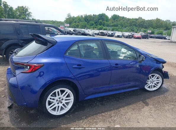 JTND4MBE4T3260096 2026 TOYOTA COROLLA Blue Widok wnętrza 360 stopni
