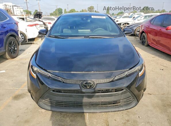 JTND4MBE5M3129485 2021 TOYOTA COROLLA Black Front view