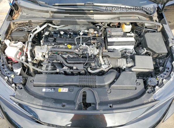 JTND4MBE5M3129485 2021 TOYOTA COROLLA Black Rear interior view