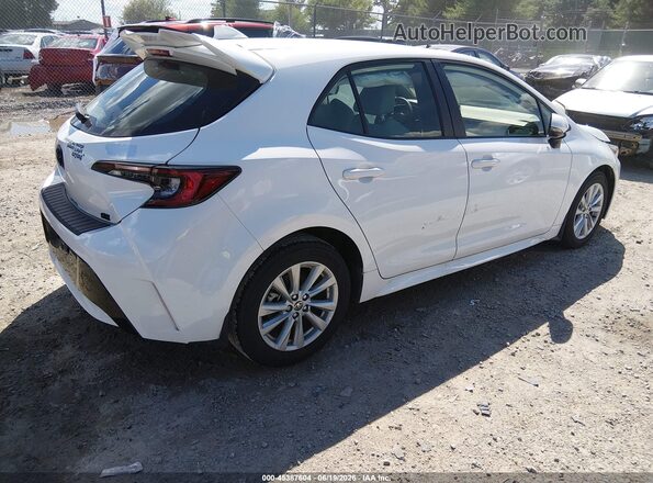 JTND4MBE5S3245220 2025 TOYOTA COROLLA Белый Задняя правая четверть