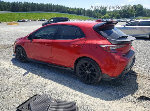 JTND4MBE6M3106068 2021 TOYOTA COROLLA Красный Задняя левая четверть