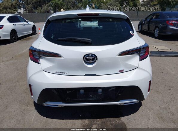 JTND4MBE6M3120102 2021 TOYOTA COROLLA White 