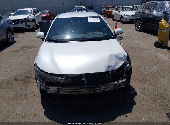 JTND4MBE6M3120102 2021 TOYOTA COROLLA White Rear interior view