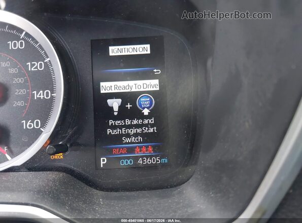JTND4MBE6N3190653 2022 TOYOTA COROLLA Gray 