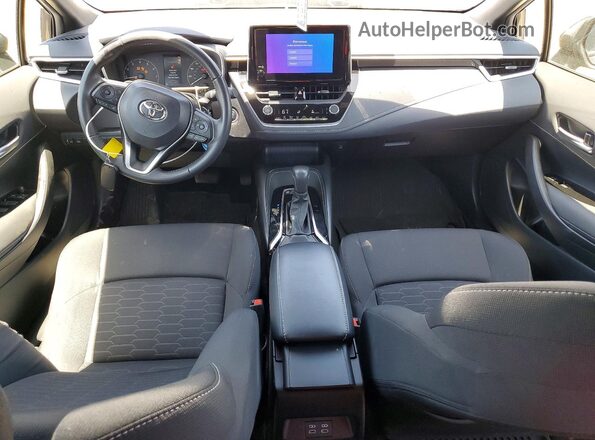 JTND4MBE6P3201220 2023 TOYOTA COROLLA Gray Dashboard view