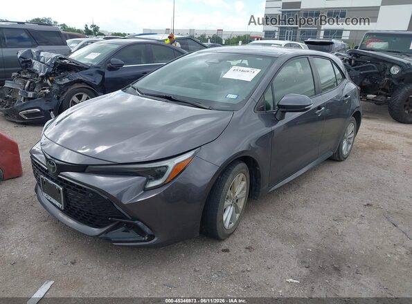 JTND4MBE6P3208541 2023 TOYOTA COROLLA Gray Front left