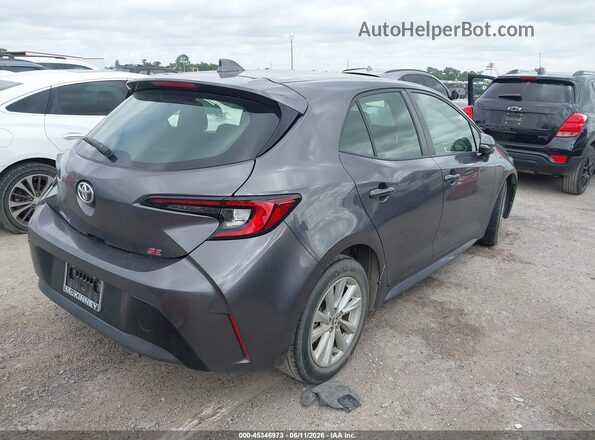 JTND4MBE6P3208541 2023 TOYOTA COROLLA Gray Rear right
