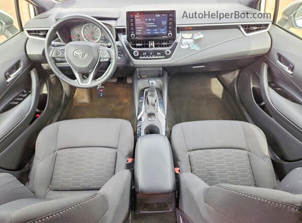 JTND4MBE7N3147617 2022 TOYOTA COROLLA White Dashboard view