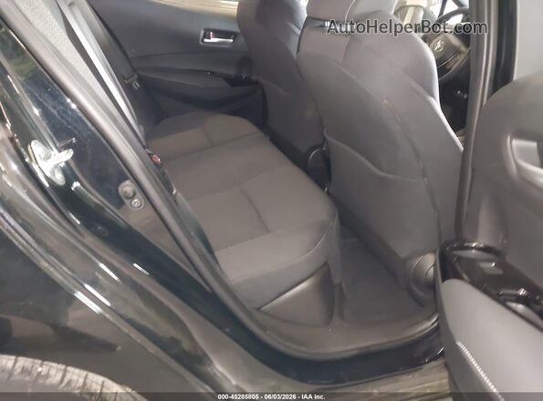 JTND4MBE7N3188443 2022 TOYOTA COROLLA Black VIN კოდის სტიკერის ხედი