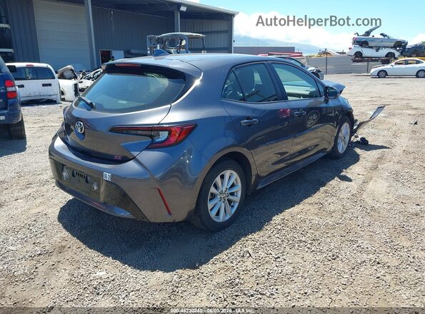 JTND4MBE7P3206328 2023 TOYOTA COROLLA Gray Trasero derecho