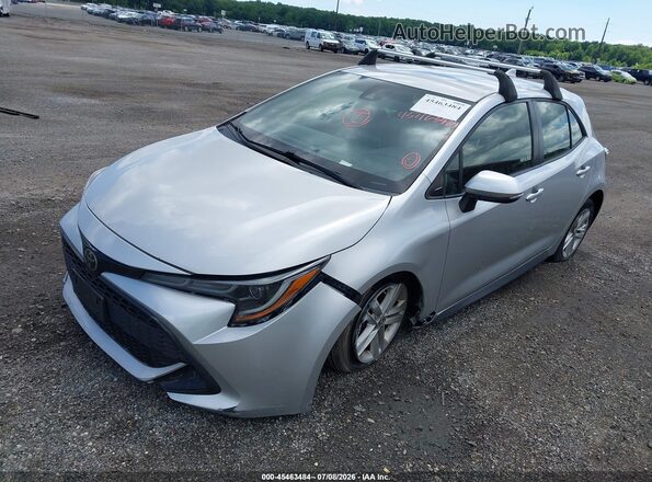 JTND4MBE8M3146412 2021 TOYOTA COROLLA Серебряный Передняя левая четверть