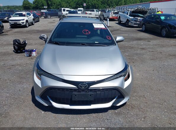 JTND4MBE8M3146412 2021 TOYOTA COROLLA Серебряный Вид щитка приборов