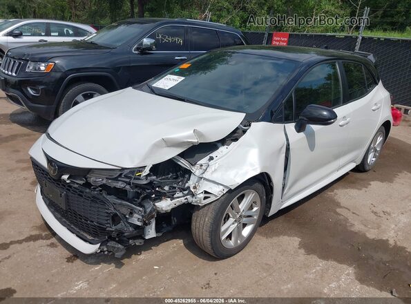 JTND4MBE8N3182540 2022 TOYOTA COROLLA Белый Передняя левая четверть