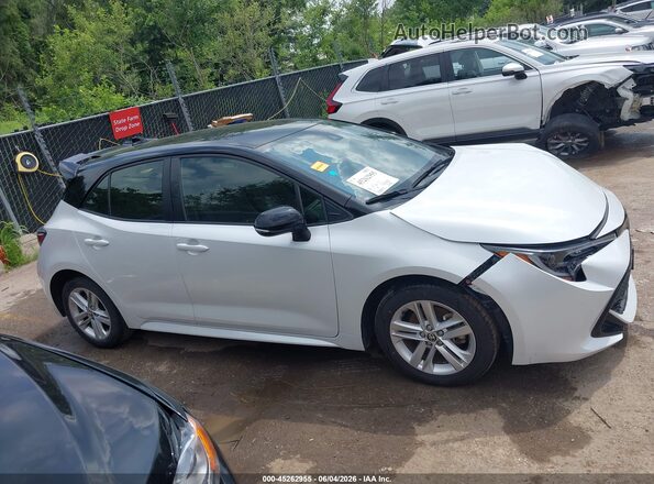 JTND4MBE8N3182540 2022 TOYOTA COROLLA Белый Вид задней части салона