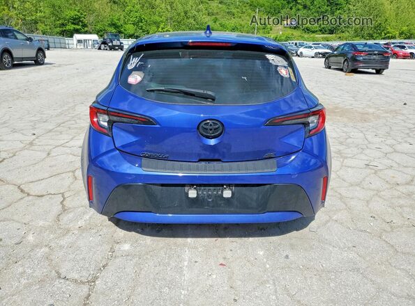 JTND4MBE9P3211661 2023 TOYOTA COROLLA Blue Вид ззаду
