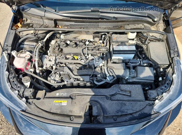 JTND4MBE9R3220833 2024 TOYOTA COROLLA Black Вид задньої частини салону