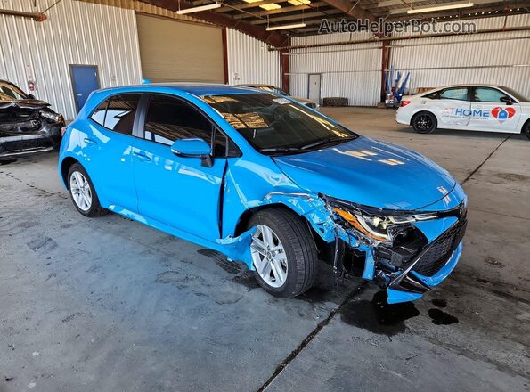 JTND4MBEXM3113119 2021 TOYOTA COROLLA Blue 