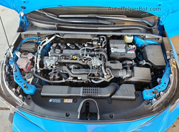 JTND4MBEXM3113119 2021 TOYOTA COROLLA Blue 