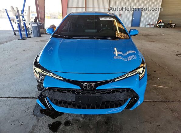 JTND4MBEXM3113119 2021 TOYOTA COROLLA Blue 