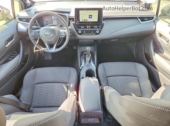 JTND4MBEXP3208302 2023 TOYOTA COROLLA Угольный Вид панели приборов