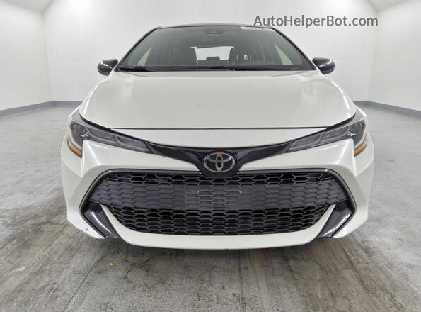 JTND4RBE0L3079171 2020 TOYOTA COROLLA White 
